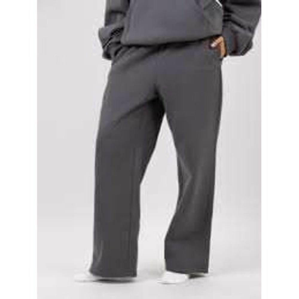 Comfrt NEW Steel Grey Minimalist Straight Leg Sweats MEDIUM Lounge Gorpcore